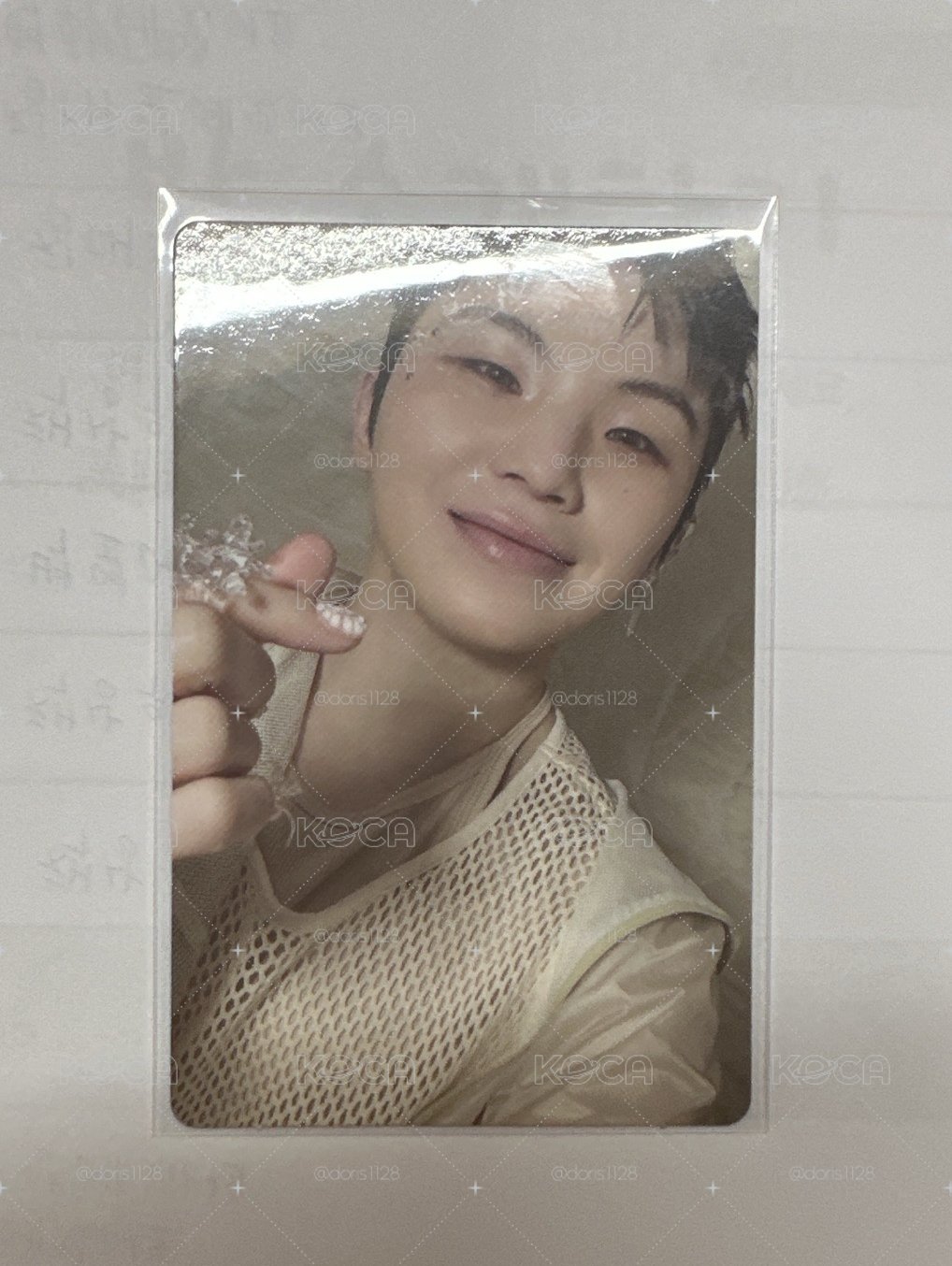 seventeen woozi 正5 隨機卡