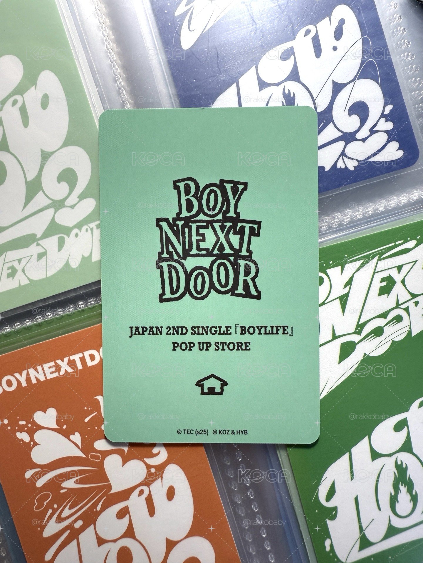✴️ BOYLIFE 日本線下快閃滿額卡 眼鏡李常赫 傑利鼠