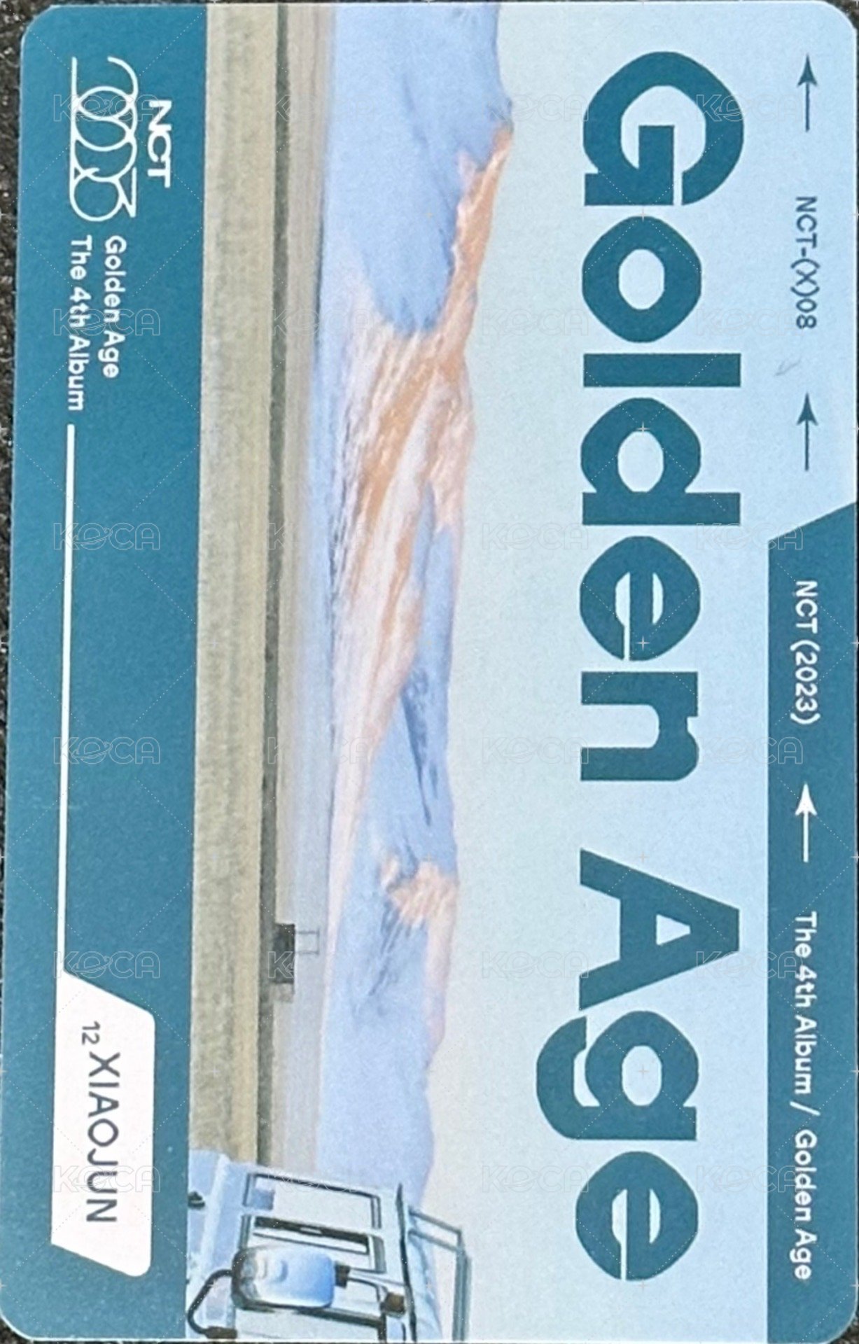 2023大隊 專輯卡  背面