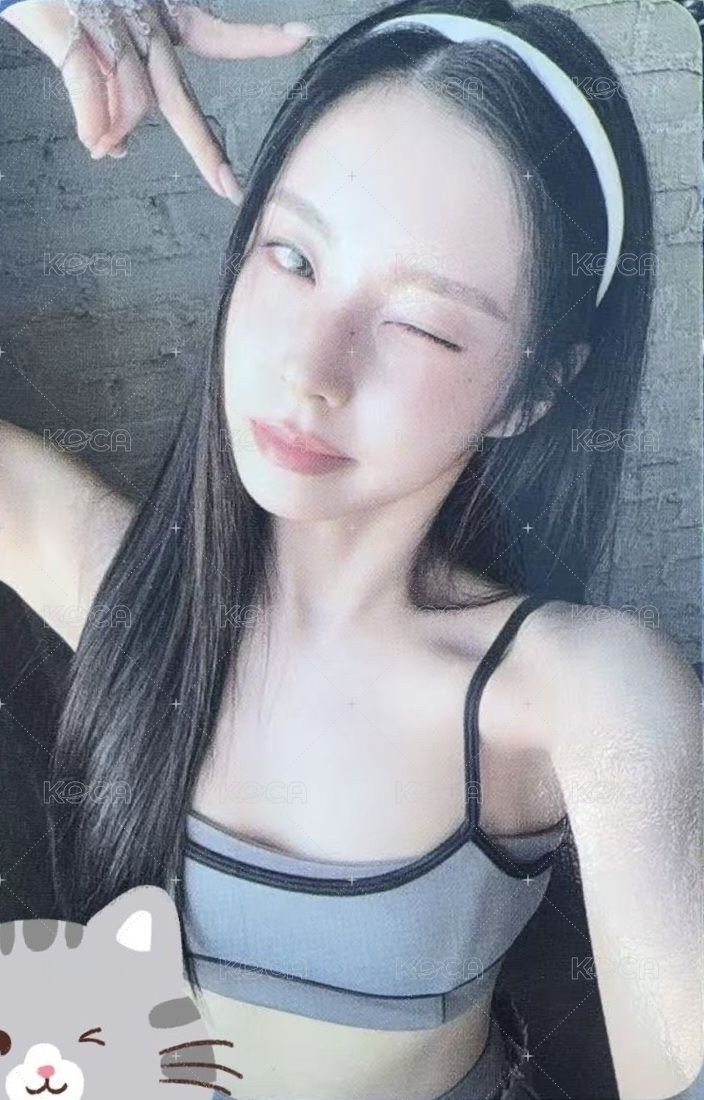 正規一 打歌卡 第一週 正面