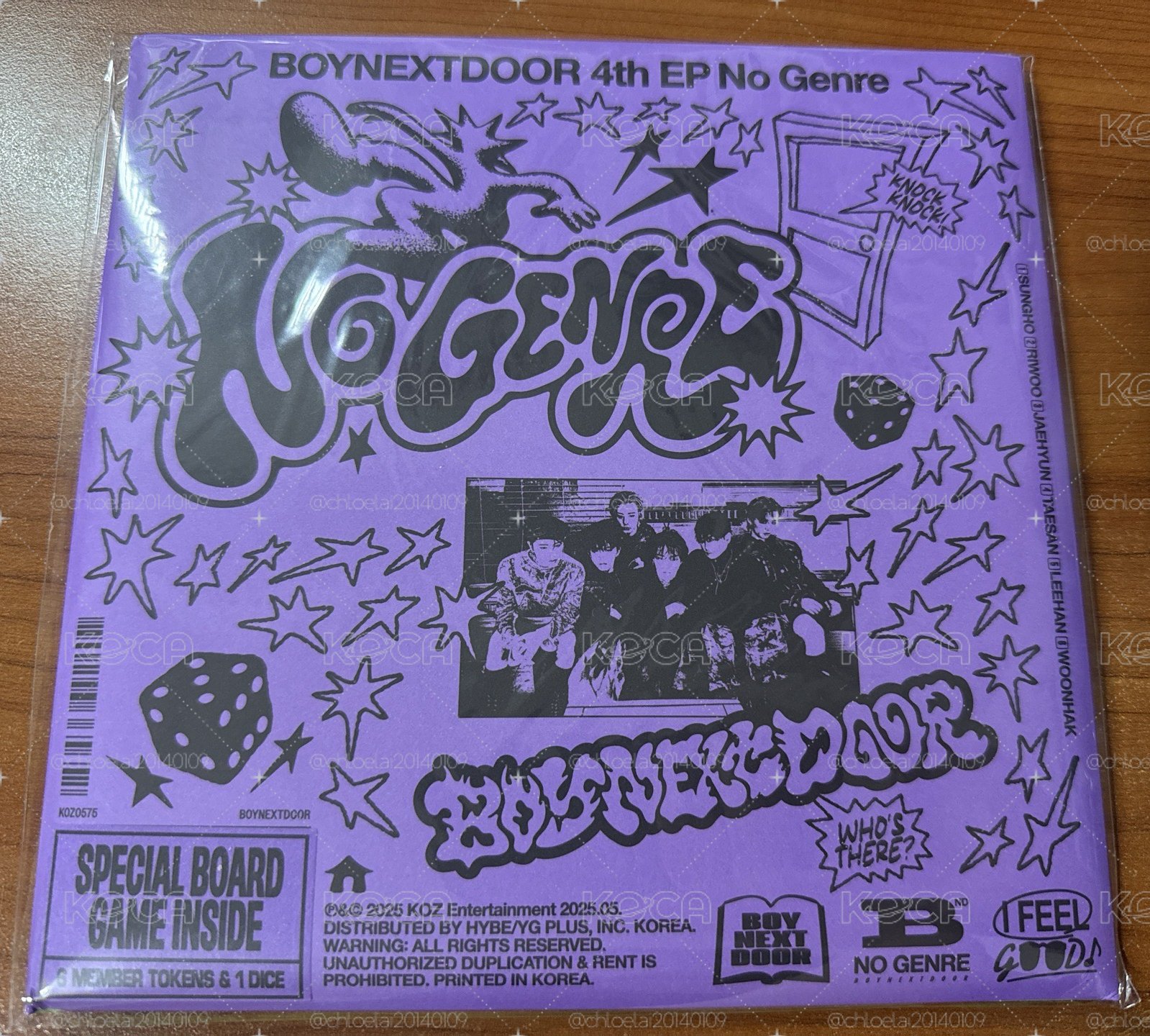 【Boynextdoor】 No Genre 常赫單封