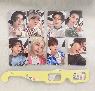 SKZ安可場10/19粽卡一套+眼鏡+袋子