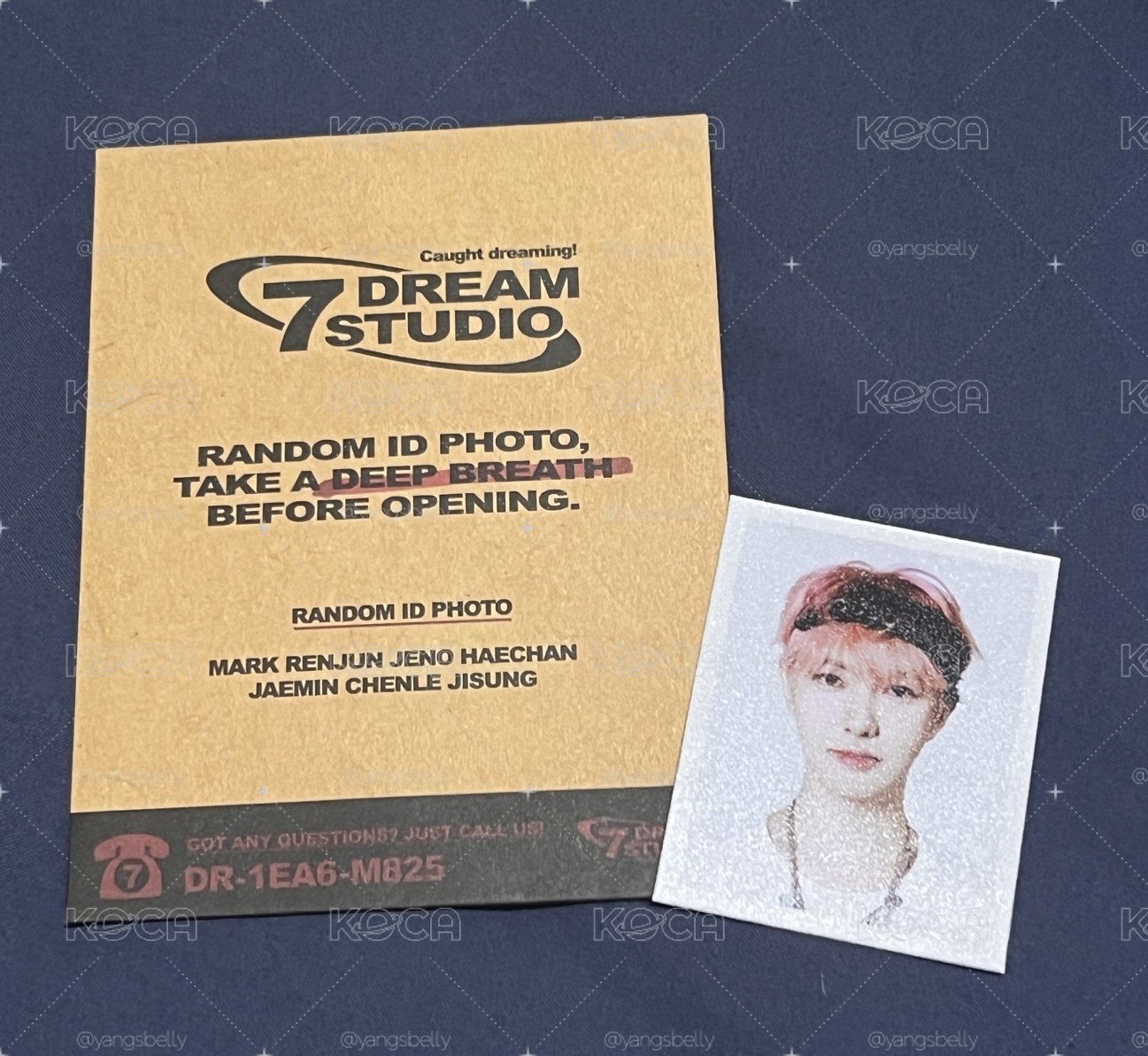 NCT DREAM 正規五回歸快閃店 證件照 仁俊 一張