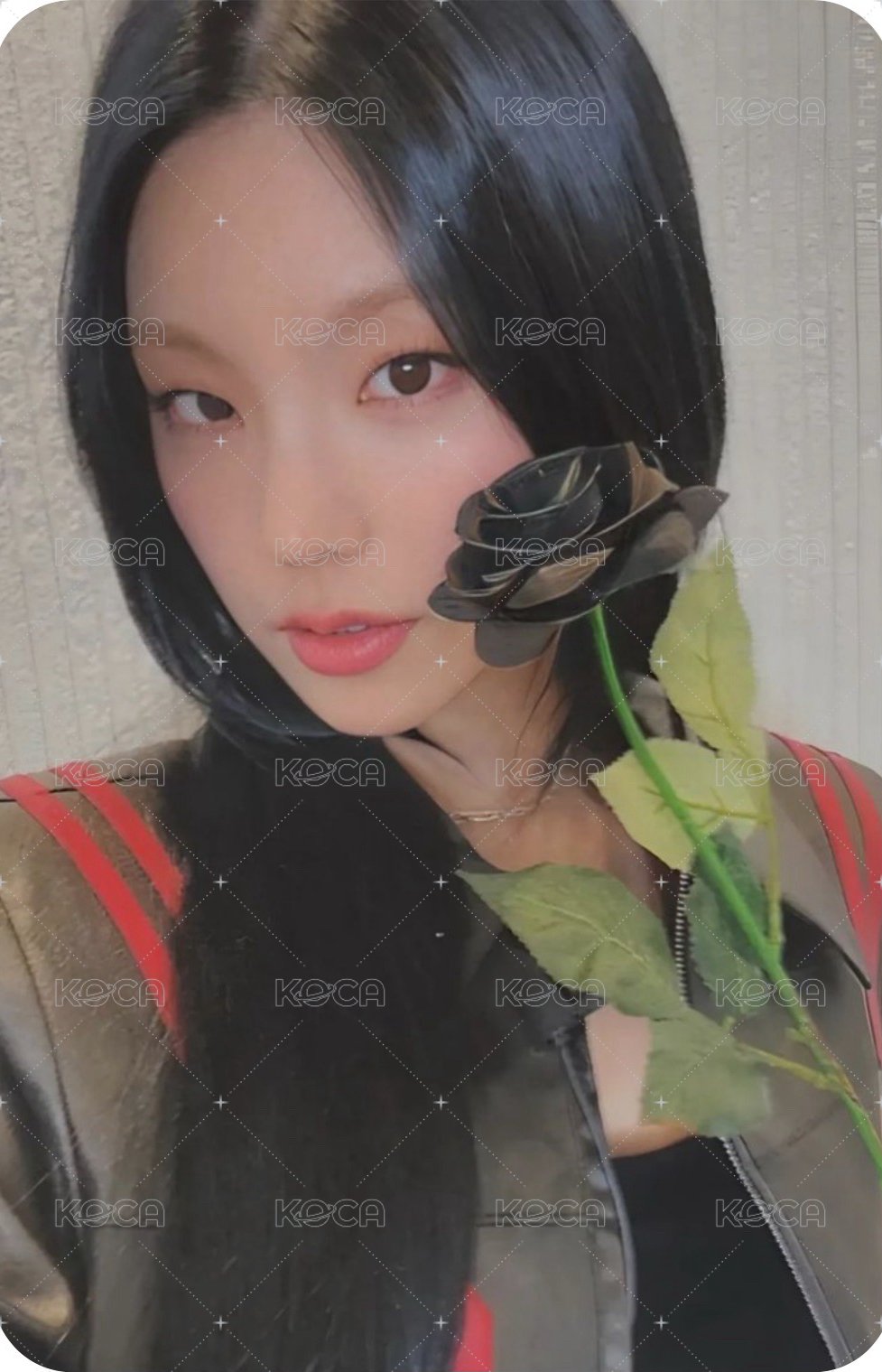 AIR ms 1.0 幸運卡 黑玫瑰 正面