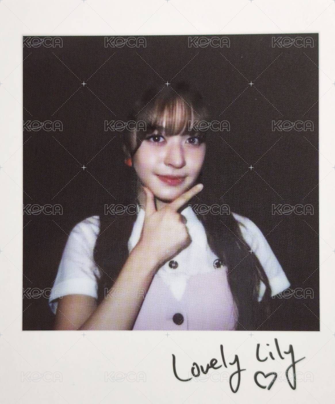 三期會員 會員禮卡 三期會員禮拍立得莉 正面