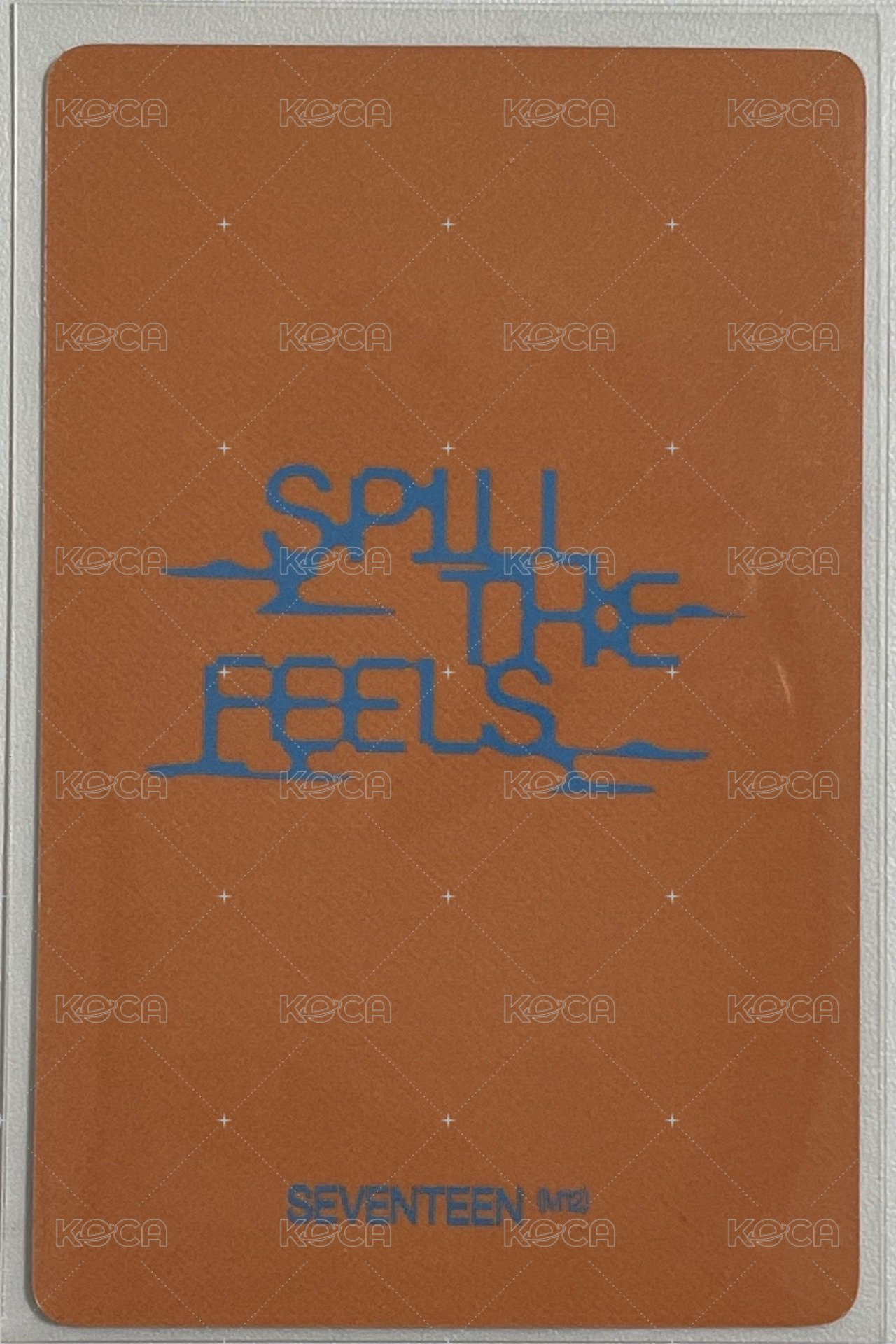 MINI12 yzy D 簽售卡  背面