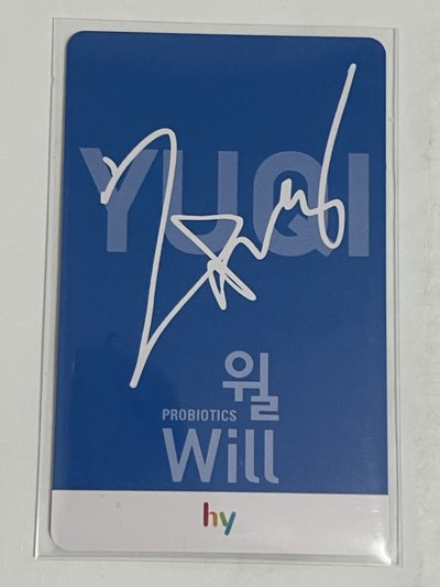 i-dle雨琦 謂乳代言卡 白衣款