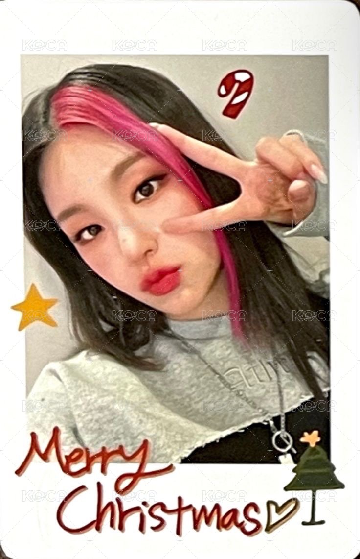 NO BAD DAYS 周邊卡 十二月 拍立得 正面