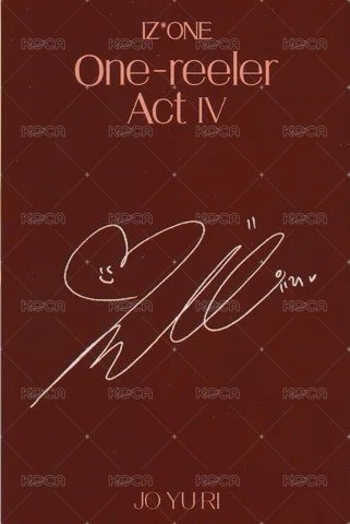 One-reeler / Act IV   特典卡  背面