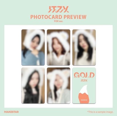 ITZY GOLD ms13.0 FOX ver.一套