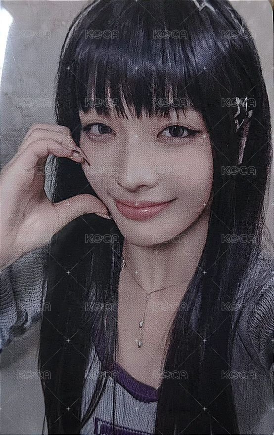 SUPER REAL ME 愛豆驛站 幸運卡  正面