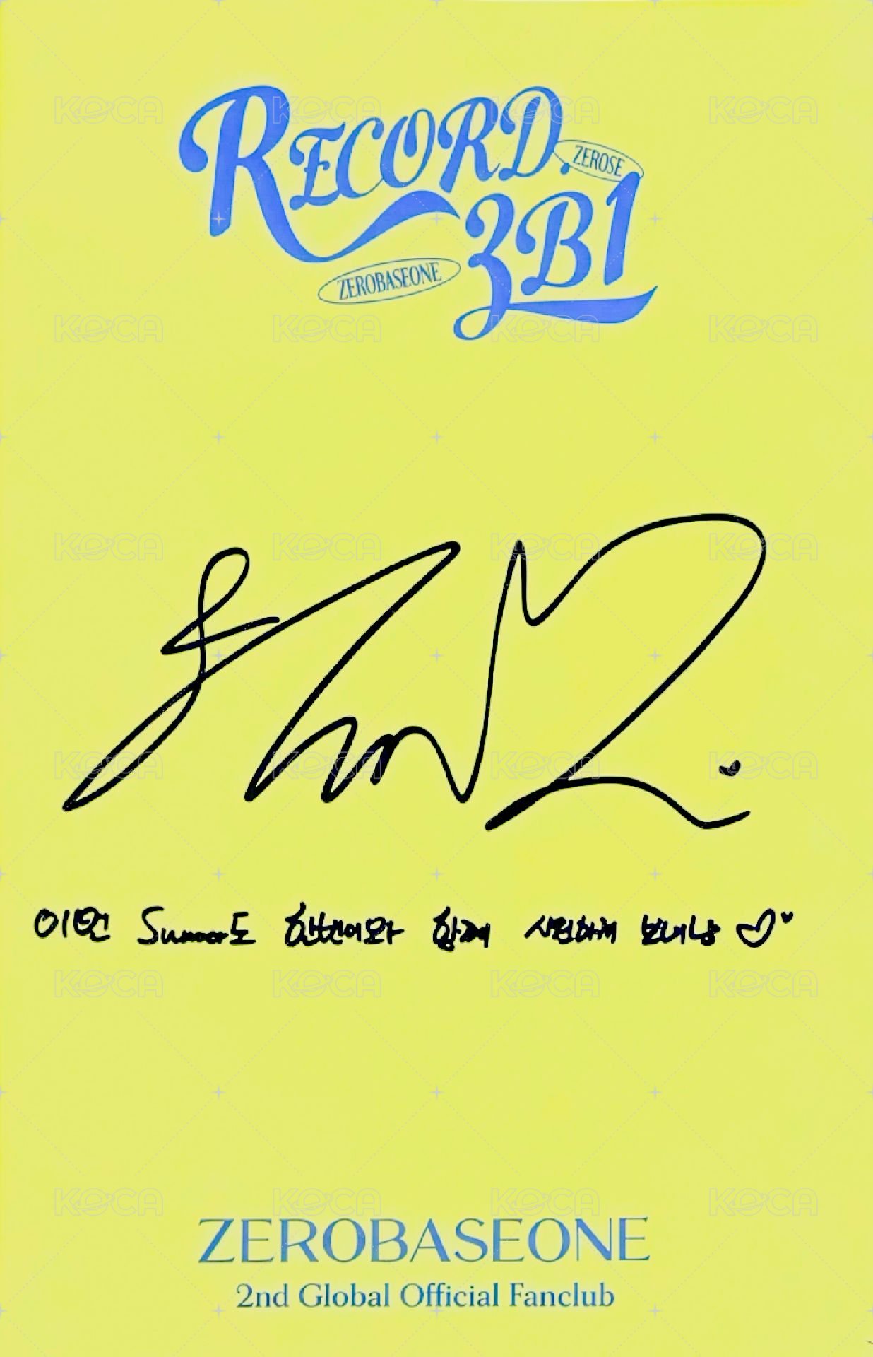 二期會員 會員禮卡  背面