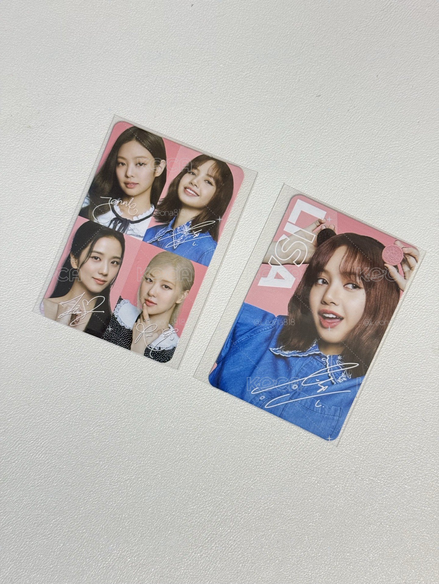 BLACKPINK 餅乾卡
