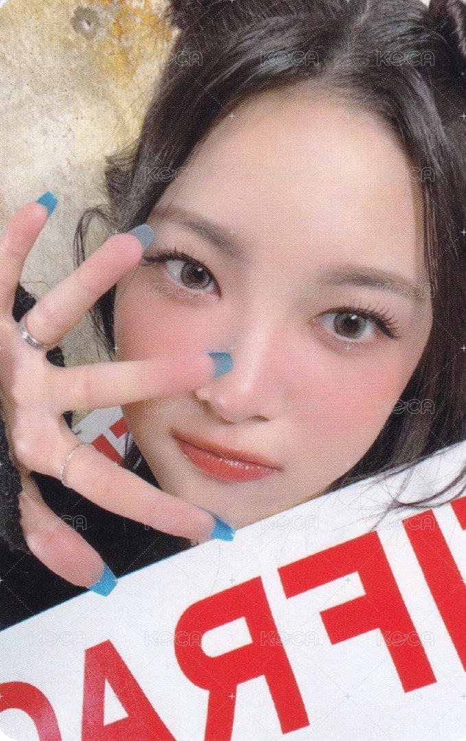 迷二 yes24 簽售卡 簽售 正面