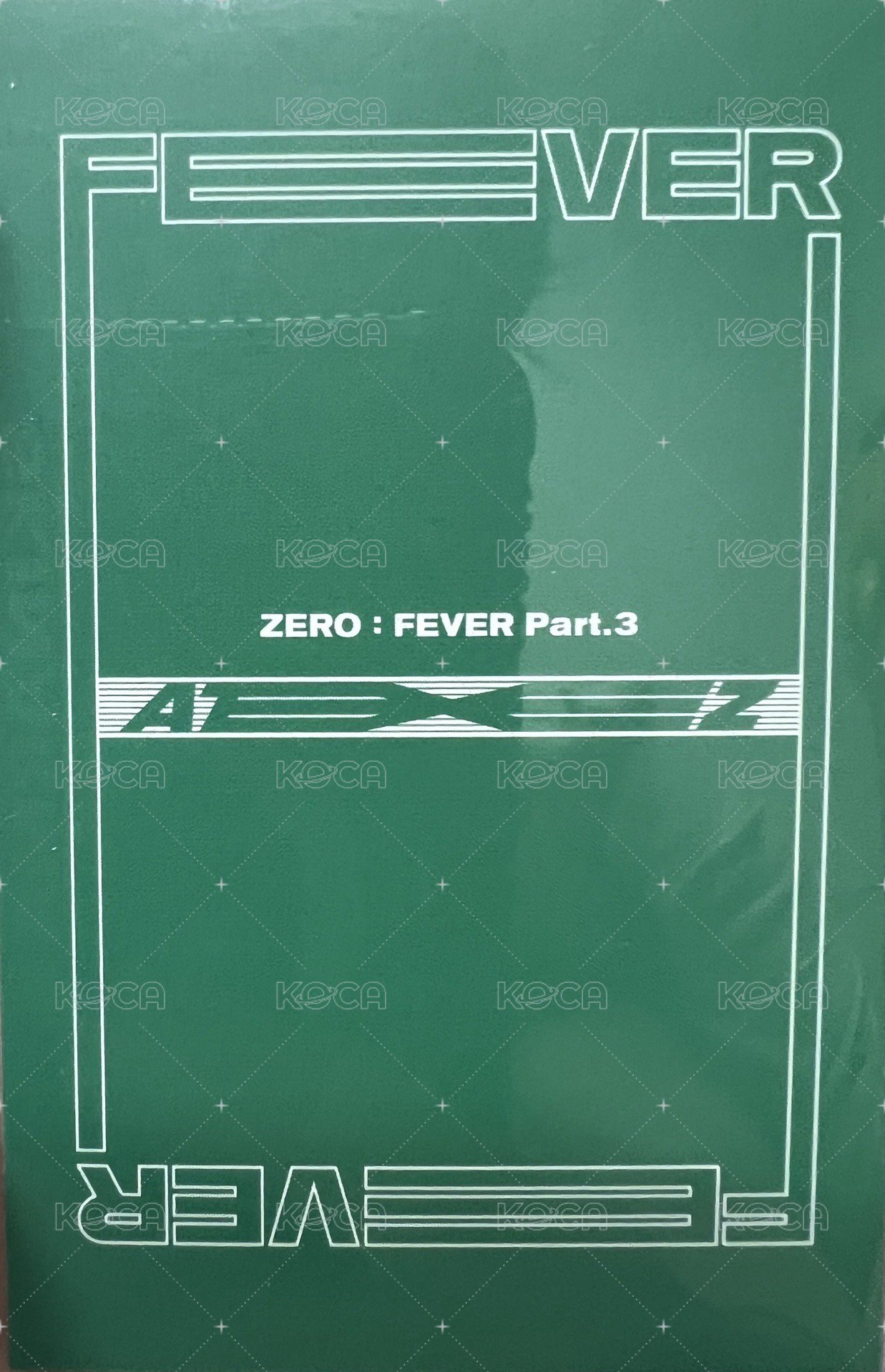 FEVER再版專 專輯卡  背面