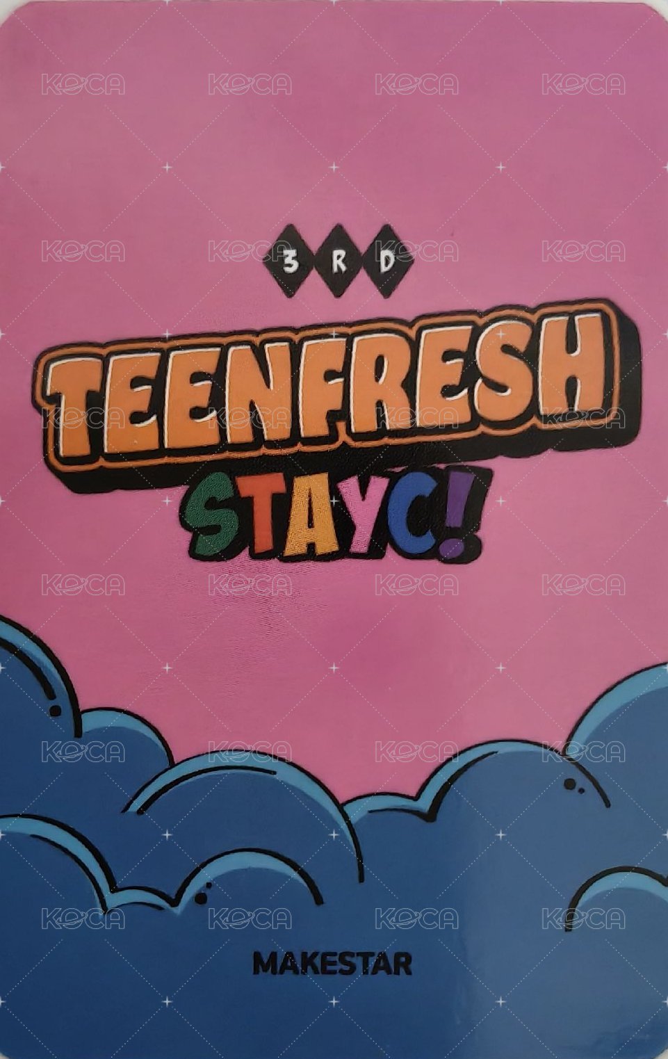 Bubble ms 3.0 簽售卡 哈利波特珉 背面