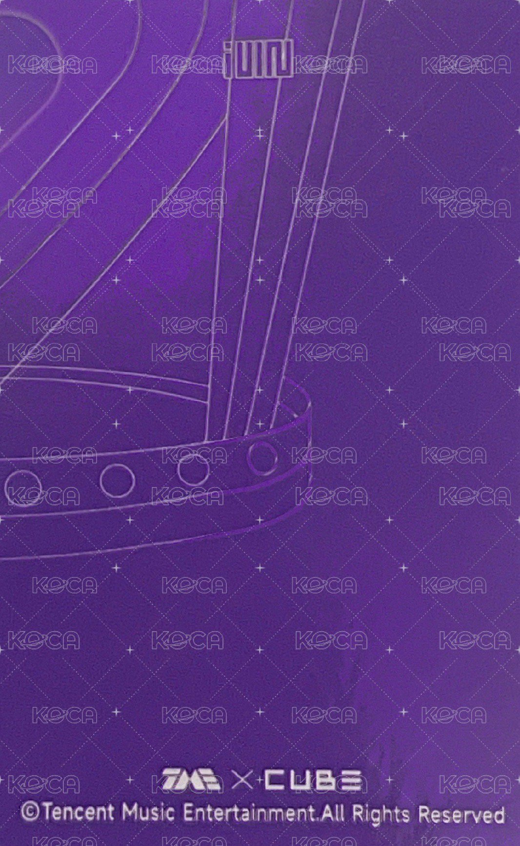 QQ音樂 星光卡 3星 2.0 背面