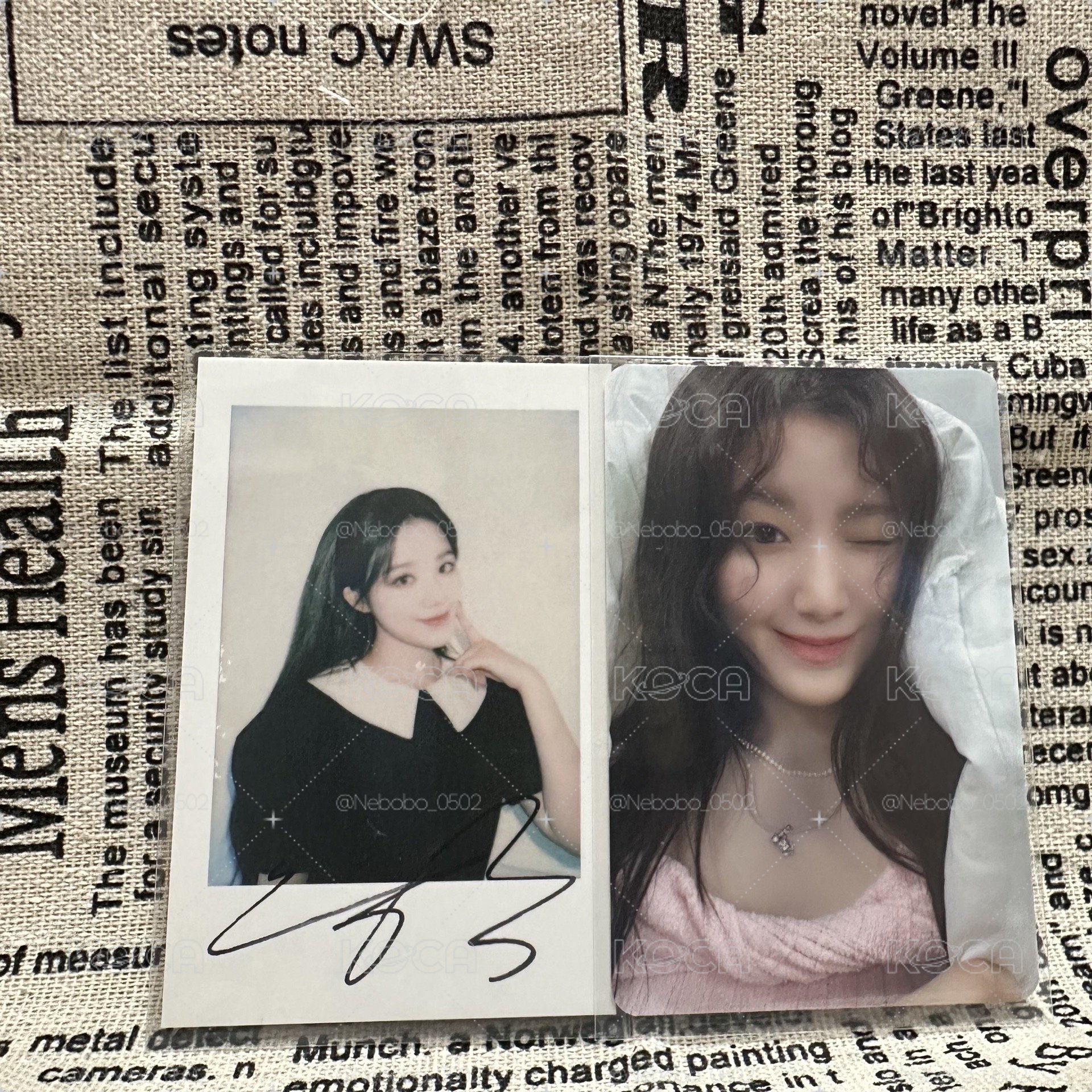 i-dle 舒華 迷七ms9 卡+拍 不拆售