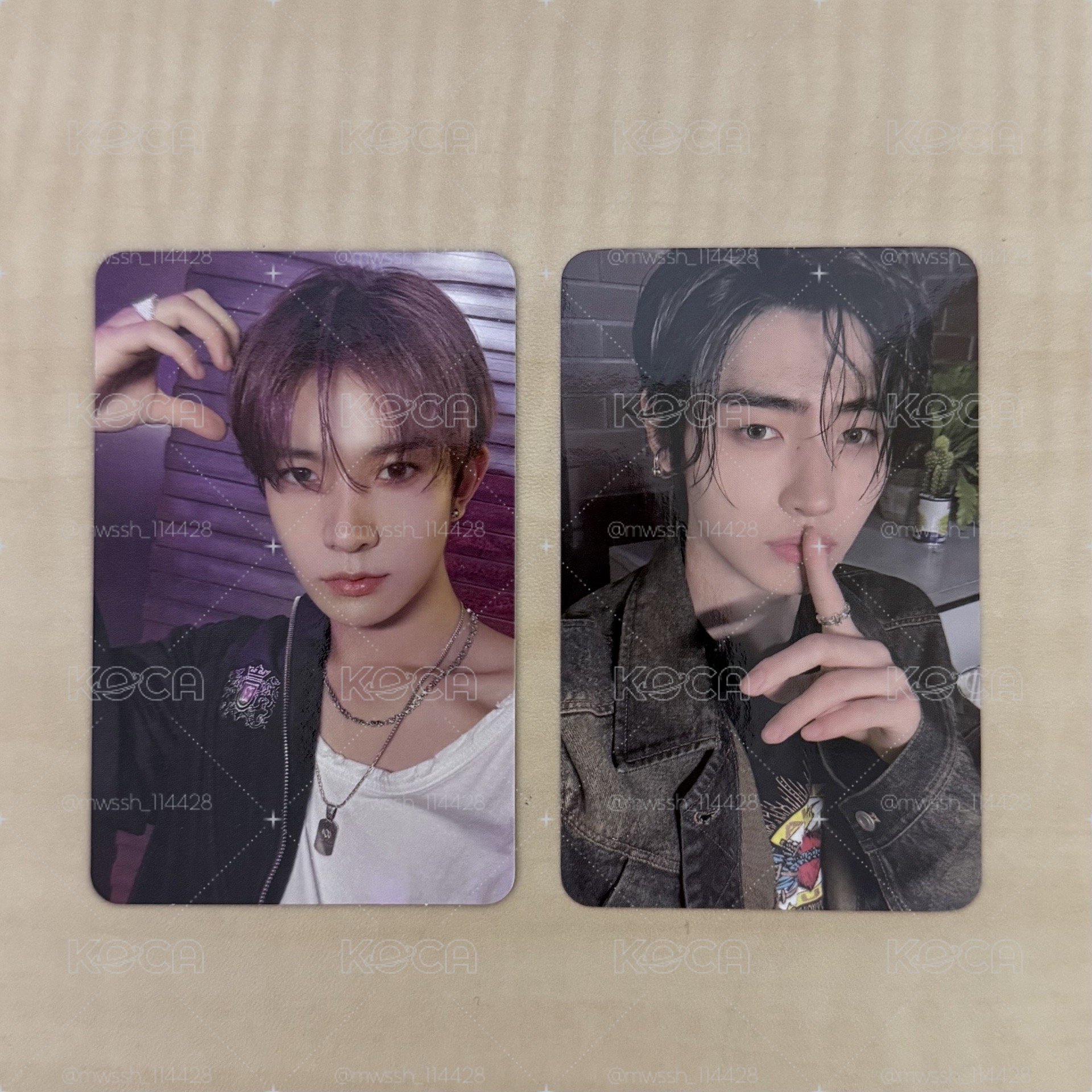 李羲承 朴成訓 迷五 橙血 小卡 特典卡