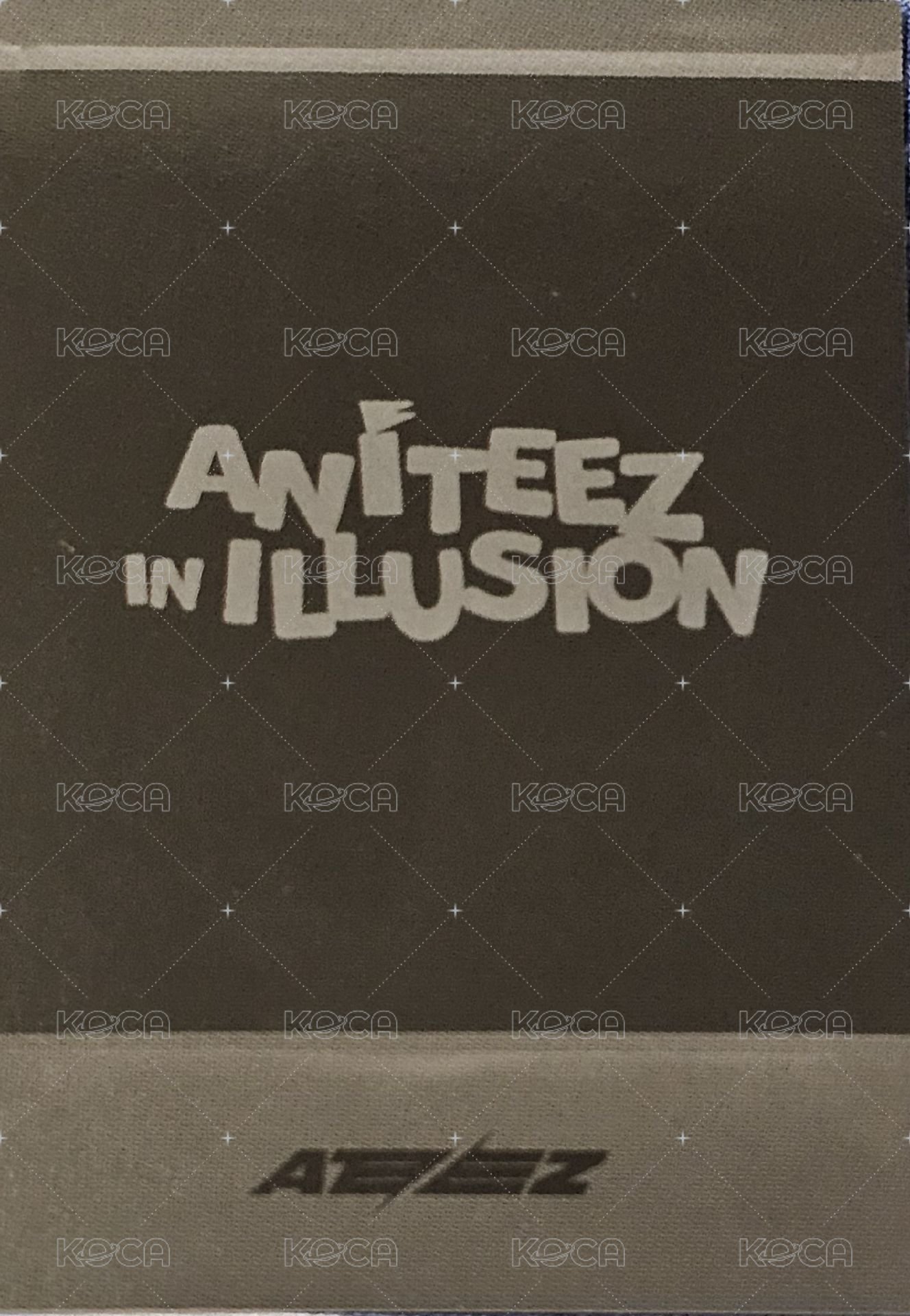 ANITEEZ IN ILLUSION 周邊卡 PHOTO PACKAGE 背面