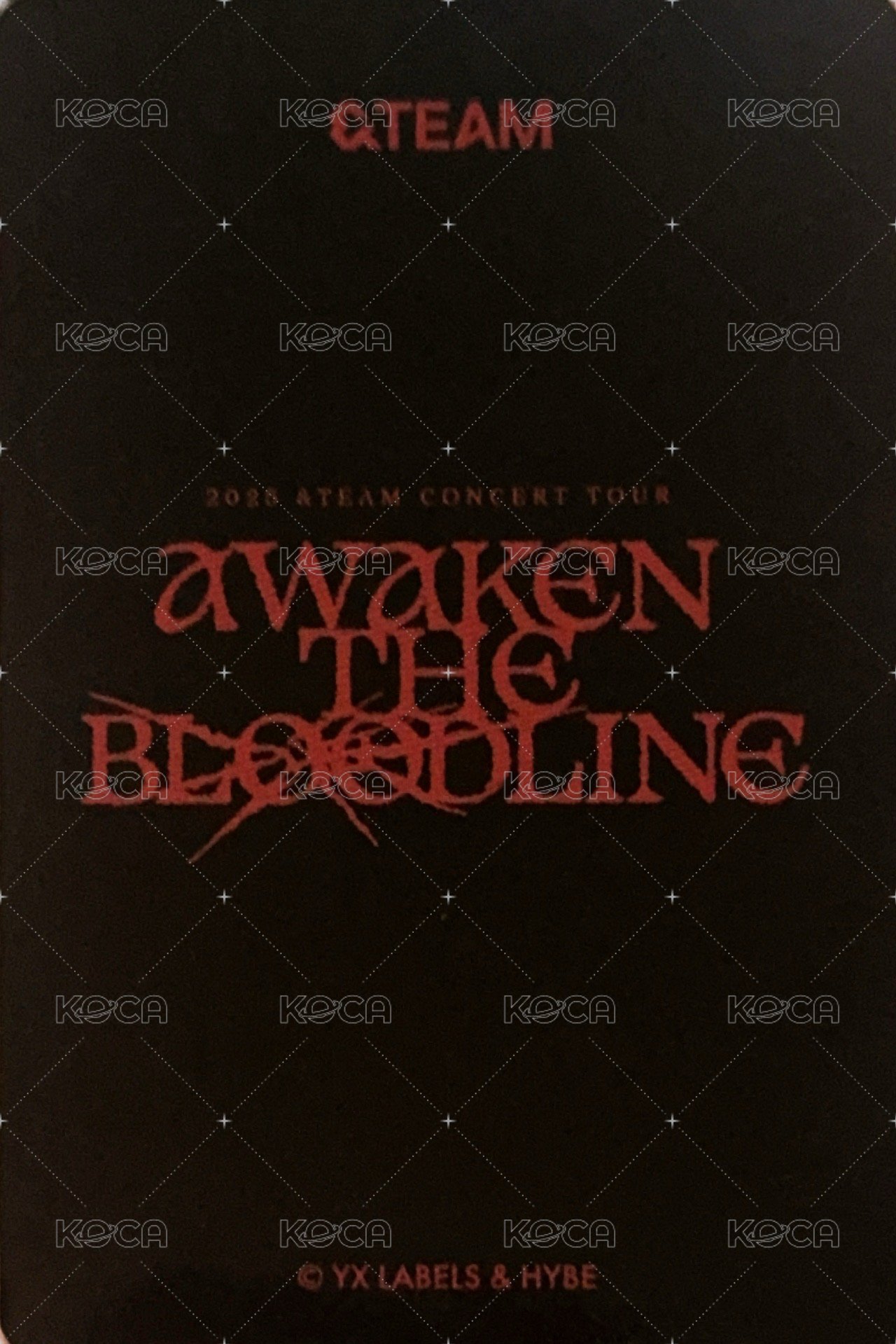 ATB 滿額卡  背面