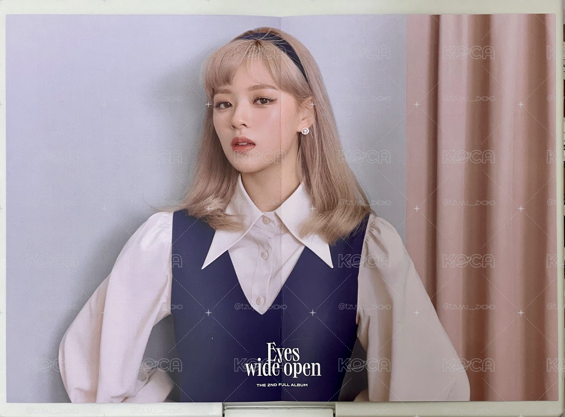 TWICE｜定延｜Eyse wide open 小海報