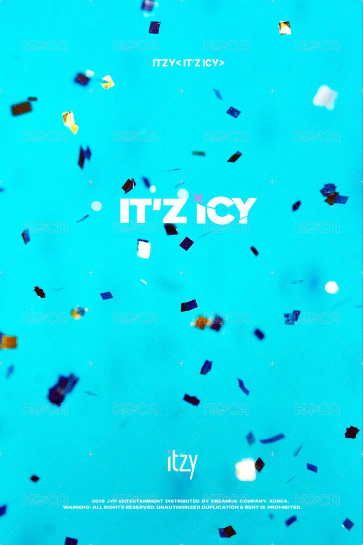 IT'z ICY 明信片 預購禮 IT’z ver. 背面