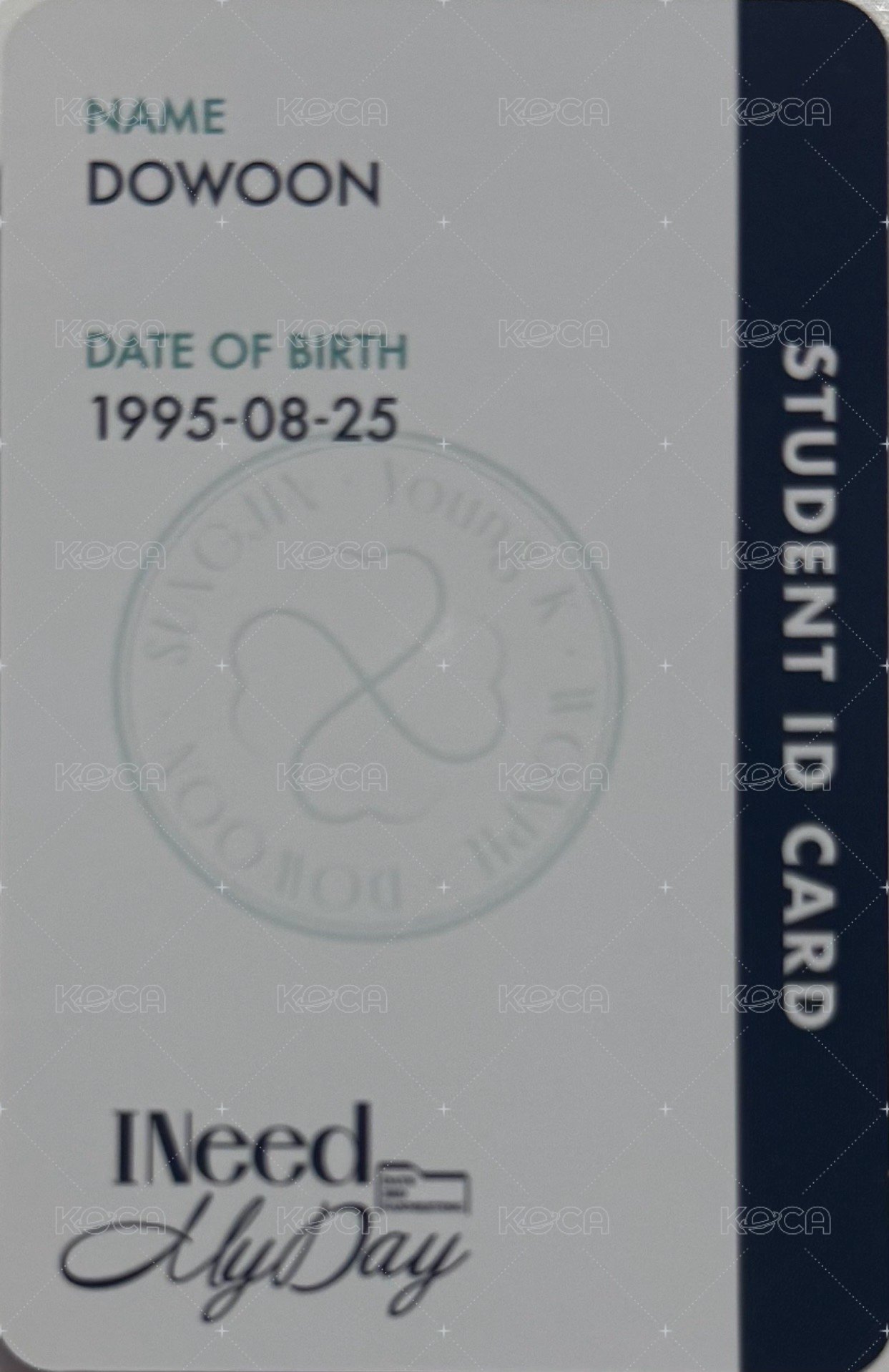 3RD FM Day3 入場卡 / 場限卡  背面