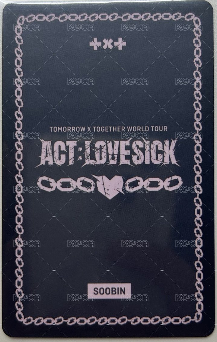 22’巡迴 周邊卡 數位版 背面