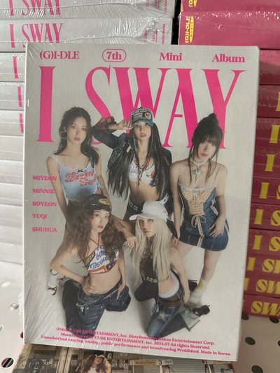 I-DLE 迷你七 I SWAY全新未拆專