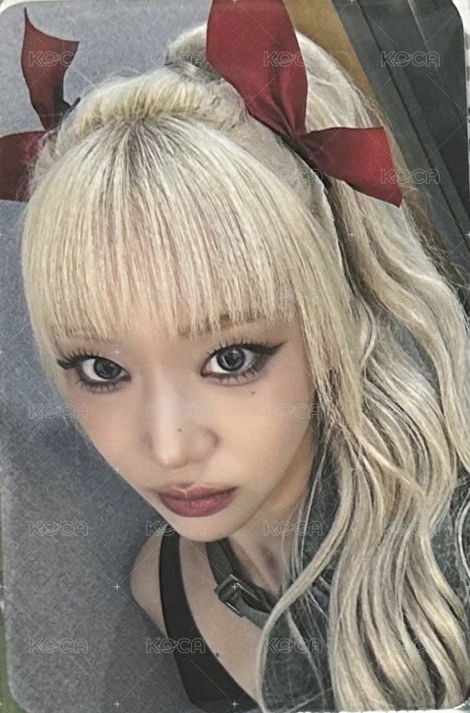 S KPOP PLANET 線上3.0 簽售卡 蝴蝶結 正面