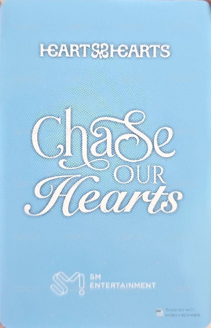 單一 sm showcase 入場卡 / 場限卡 （多批次） 背面