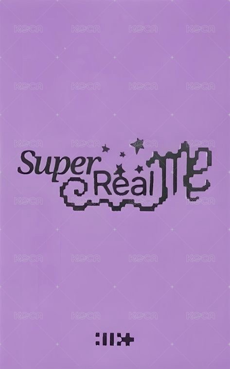 SUPER REAL ME 專輯卡 REAL ME A ver. 背面