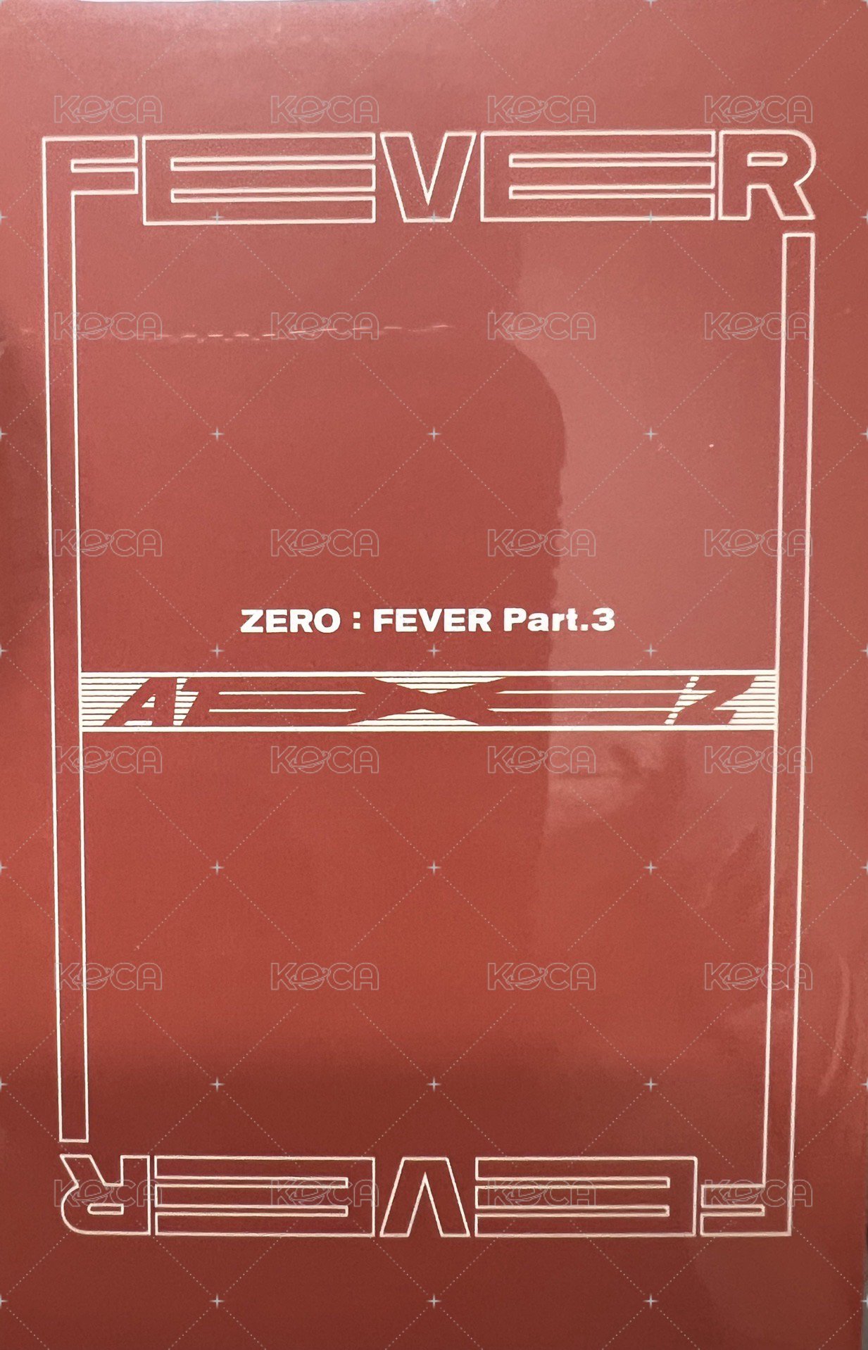 FEVER再版專 專輯卡  背面
