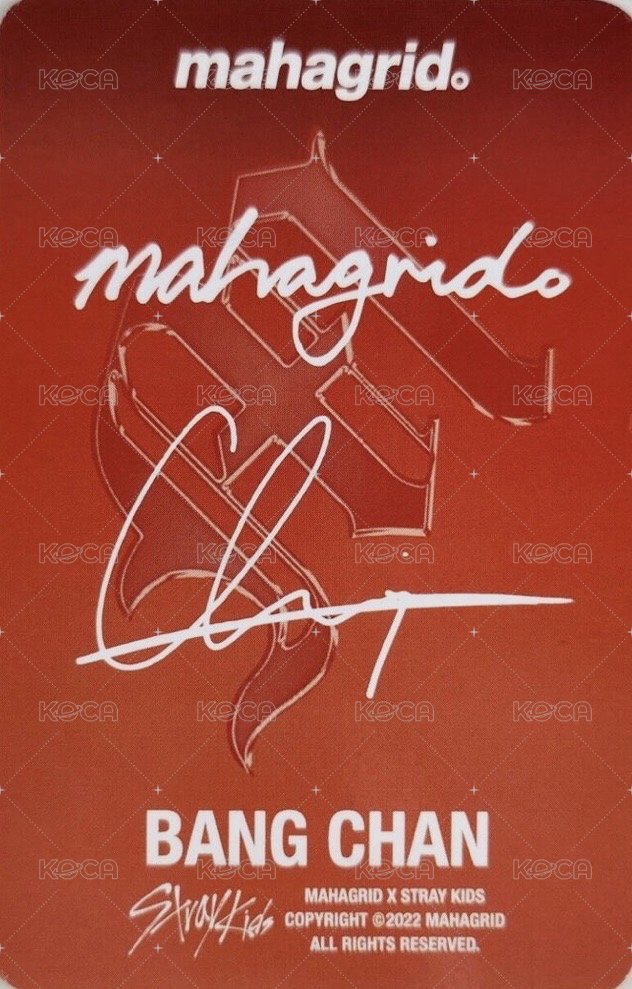 MAHAGRID 3.0 代言卡  背面