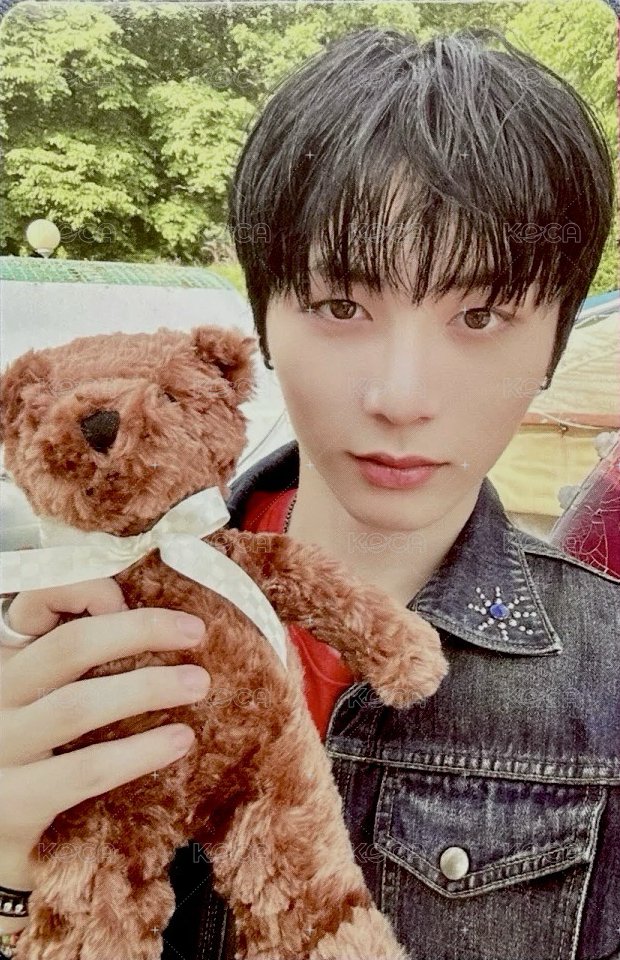 WHY.. target 特典卡 抱小熊 4 正面