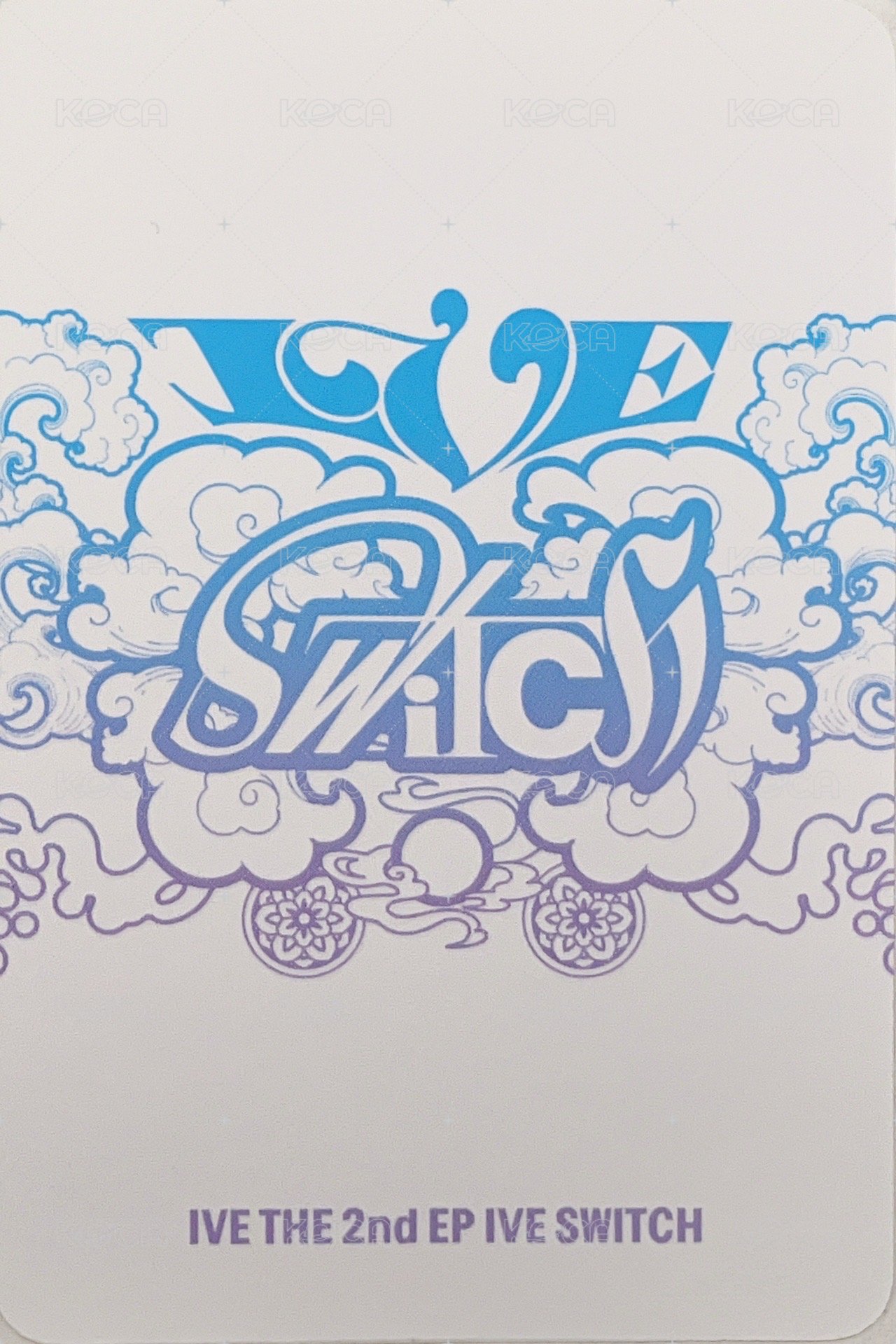 IVE SWITCH 船特 6+3 特典卡  背面