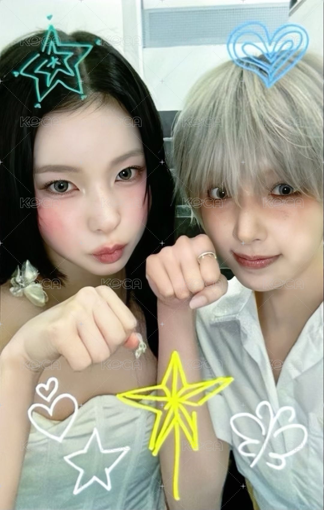 正規一 塔店 特典卡 友圭雙人 正面