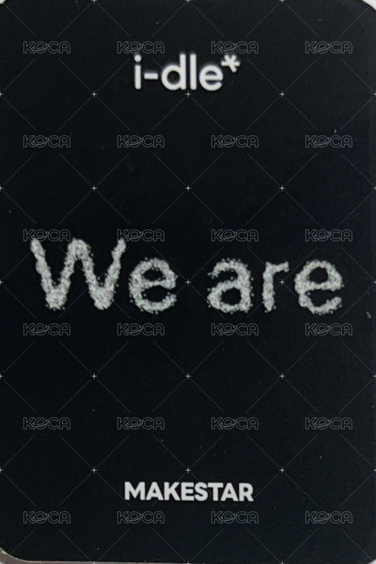 We are ms 5.0 幸運卡 懟臉 背面