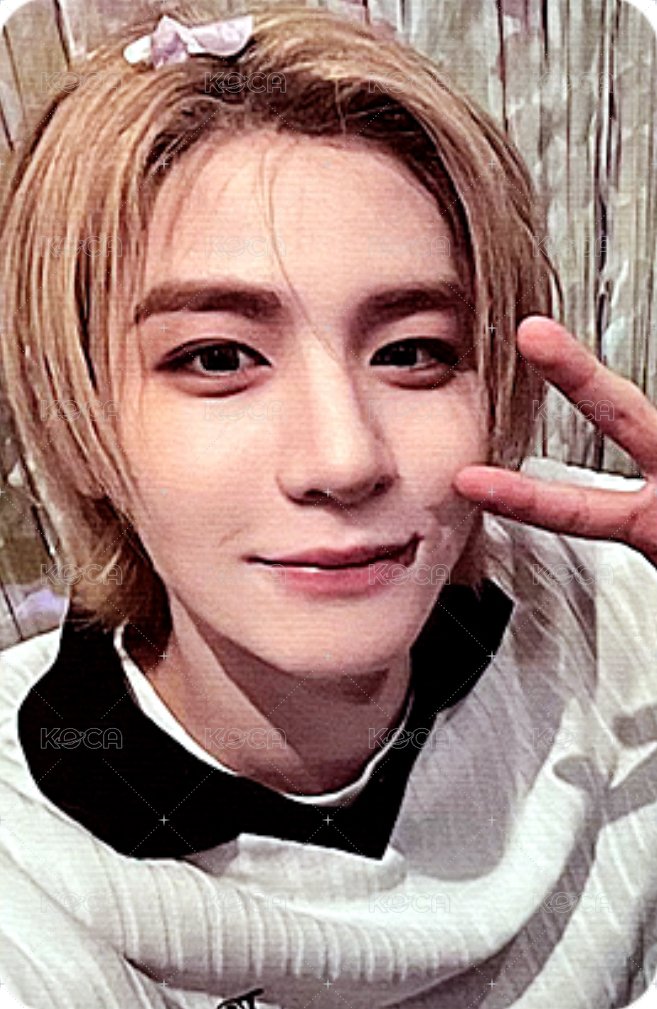 24生日 wvs 周邊卡 5 比耶 正面