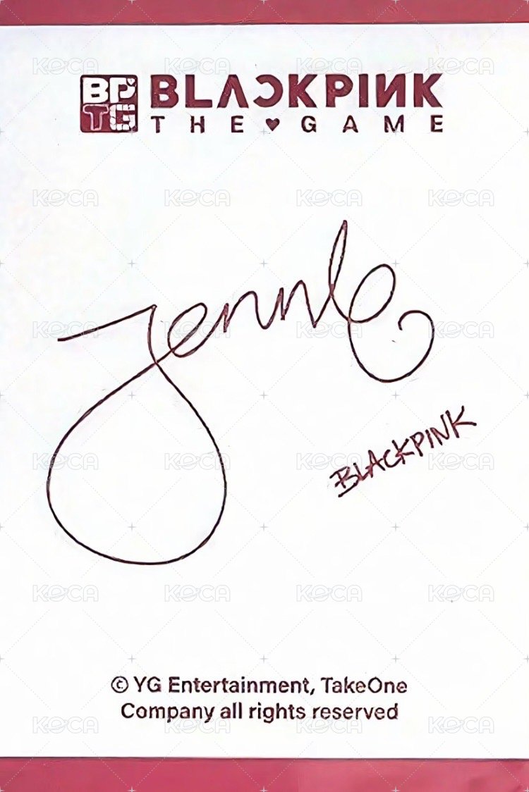 BPTG yg 特典卡 coupon card ver. 背面