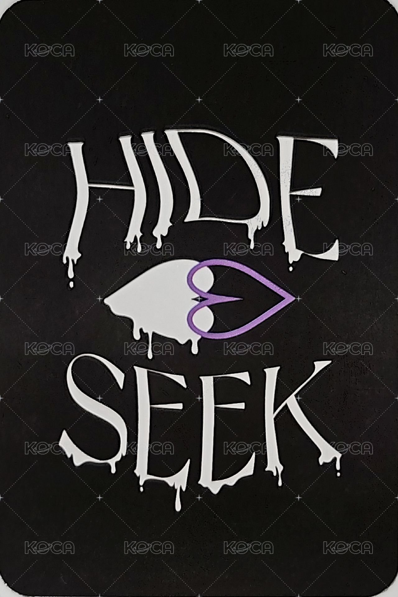 Hide & Seek dmc 1.0 特典卡  背面