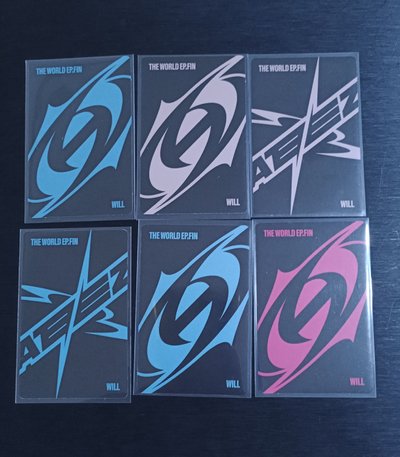 ATEEZ 星化 傘 小卡 含藍版專(有貼紙+CD) 整圖售