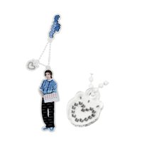 24fm 鑰匙圈吊飾 迷你壓克力吊飾