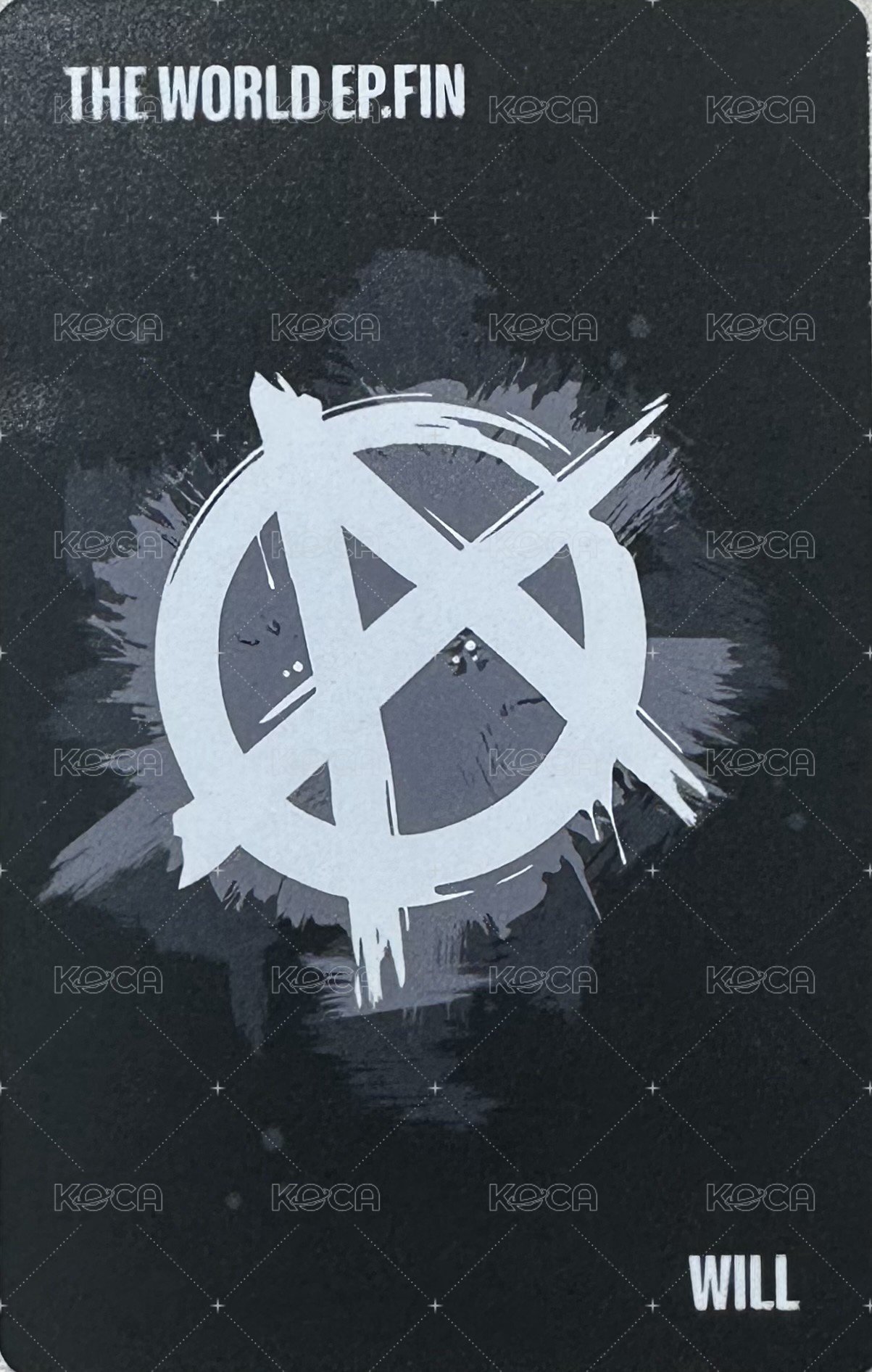 WILL 專輯卡 Platform ver. Image 背面