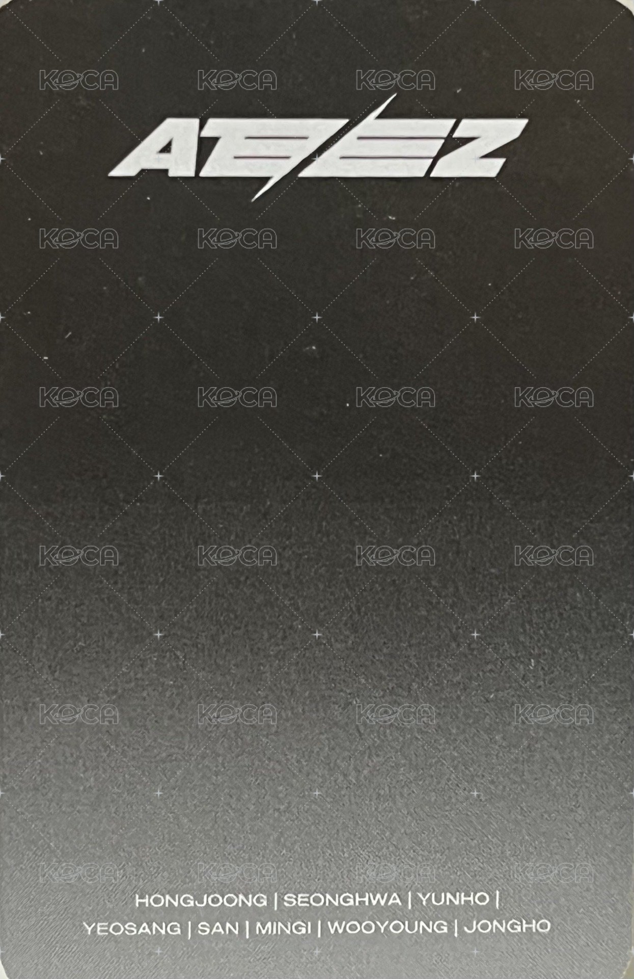 SPIN OFF : FROM THE WITNESS 打歌卡  背面