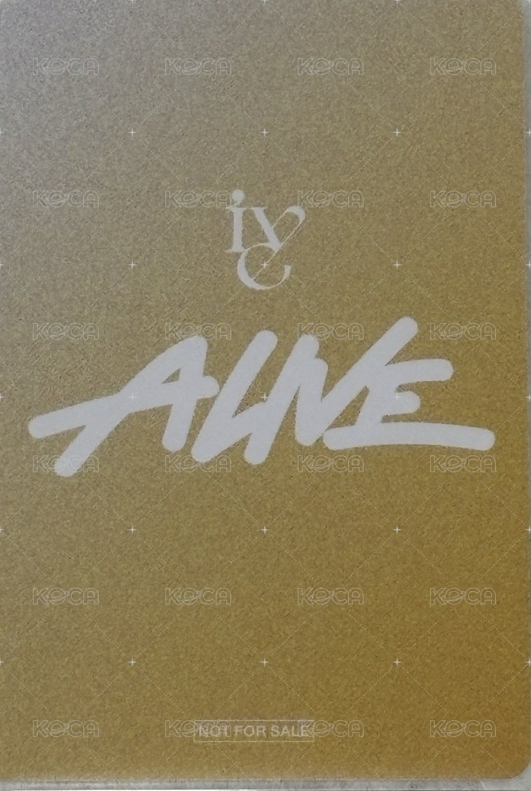 ALIVE 塔店 特典卡  背面