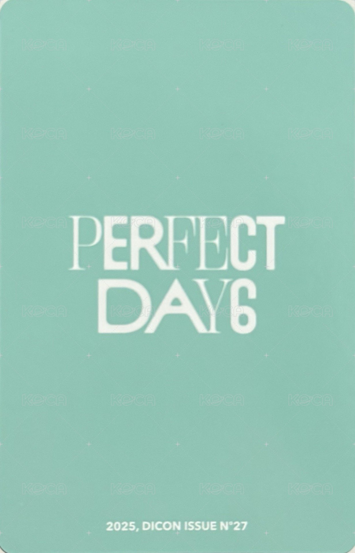 D社雜誌 wvs 特典卡 B版 背面