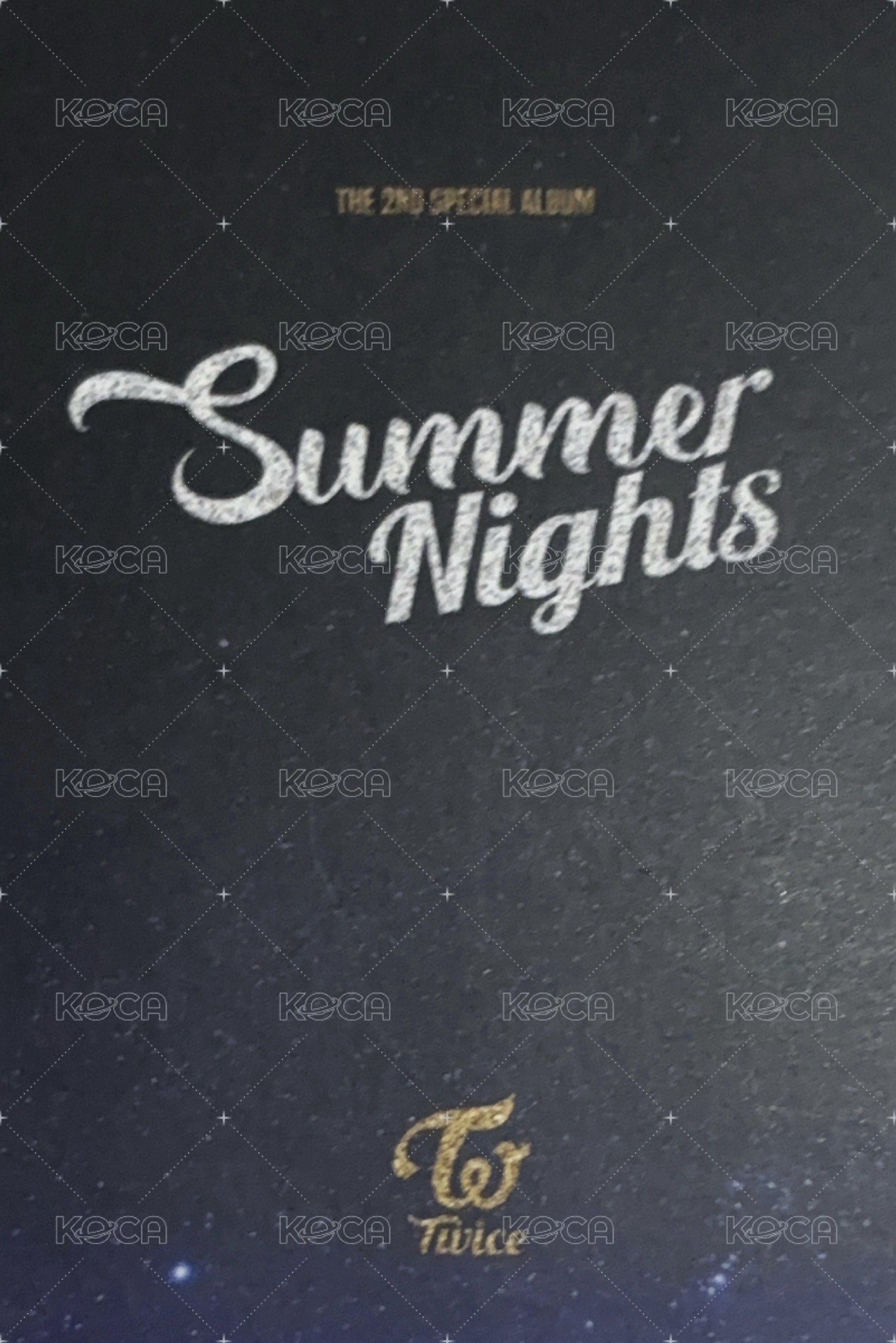 Summer Nights 專輯卡  背面