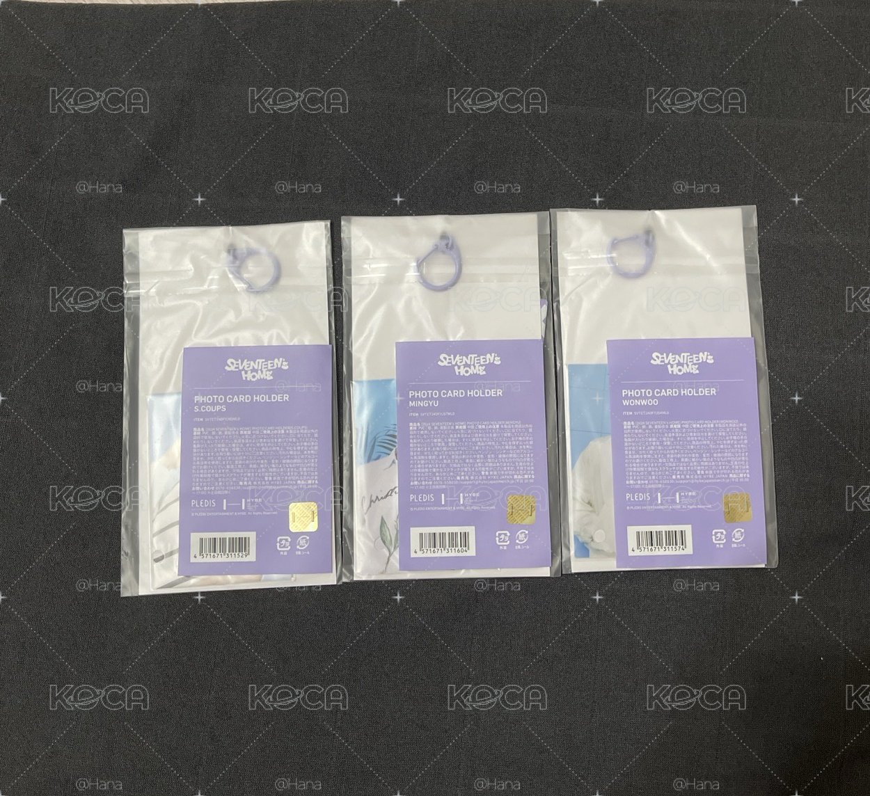 SEVENTEEN HOME 卡套 勝哲 圓佑 珉奎